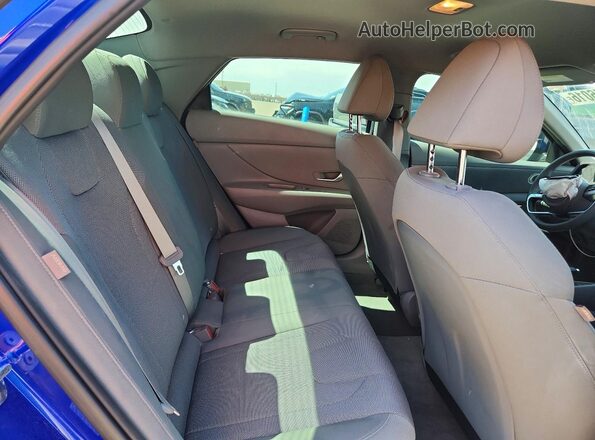KMHLL4DG2RU851334 2024 HYUNDAI ELANTRA Blue Вид задніх сидінь