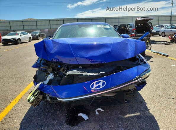 KMHLL4DG2RU851334 2024 HYUNDAI ELANTRA Blue Вид спереду