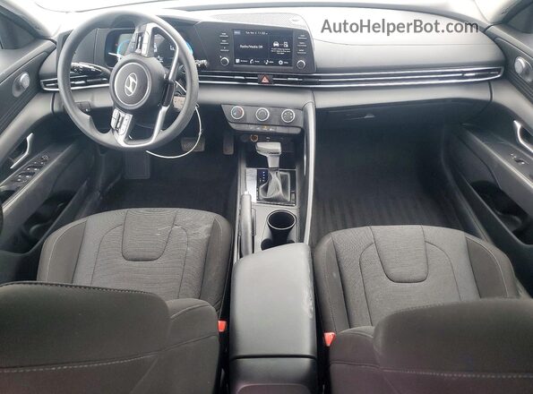 KMHLL4DG2SU053714 2025 HYUNDAI ELANTRA Silver წინა პანელის ხედი