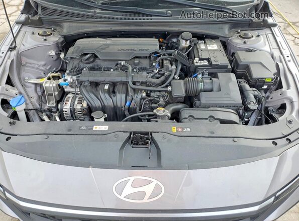 KMHLL4DG2SU053714 2025 HYUNDAI ELANTRA Silver უკანა სალონის ხედი