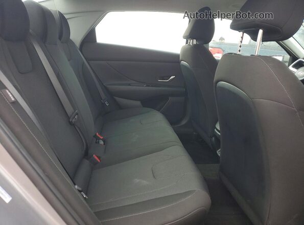 KMHLL4DG2SU053714 2025 HYUNDAI ELANTRA Silver უკანა სავარძლების ხედი