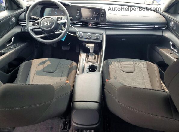 KMHLL4DG2SU061490 2025 HYUNDAI ELANTRA Blue Առջևի վահանակի տեսք