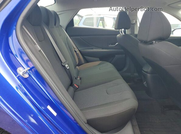 KMHLL4DG2SU061490 2025 HYUNDAI ELANTRA Blue Հետևի նստատեղերի տեսք