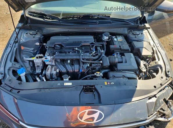 KMHLL4DG2SU085899 2025 HYUNDAI ELANTRA Gray Vista interior trasera