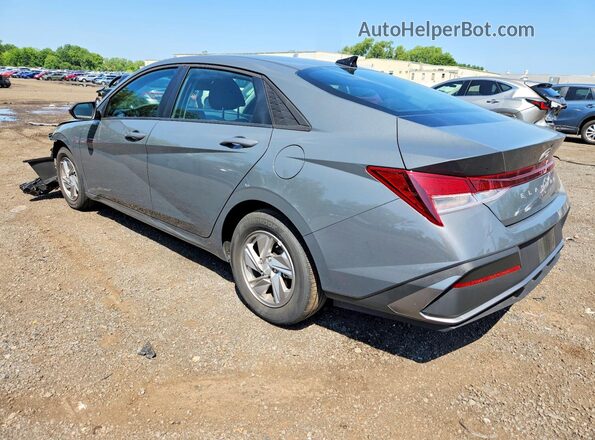 KMHLL4DG2SU085899 2025 HYUNDAI ELANTRA Gray Trasero izquierdo