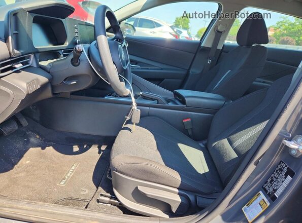 KMHLL4DG2SU085899 2025 HYUNDAI ELANTRA Gray Vista interior delantera