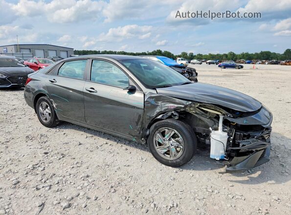 KMHLL4DG2SU950757 2025 HYUNDAI ELANTRA Gray Delantero derecho