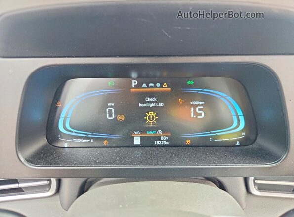 KMHLL4DG2SU950757 2025 HYUNDAI ELANTRA Gray Vista del cuadro de instrumentos