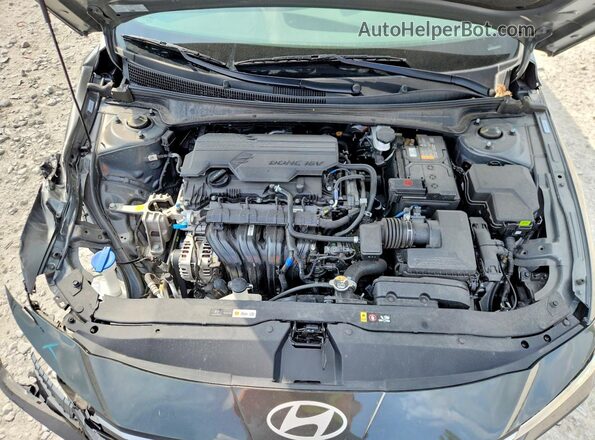 KMHLL4DG2SU950757 2025 HYUNDAI ELANTRA Gray Vista interior trasera