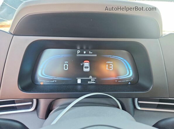 KMHLL4DG3RU637579 2024 HYUNDAI ELANTRA Black Instrument cluster view