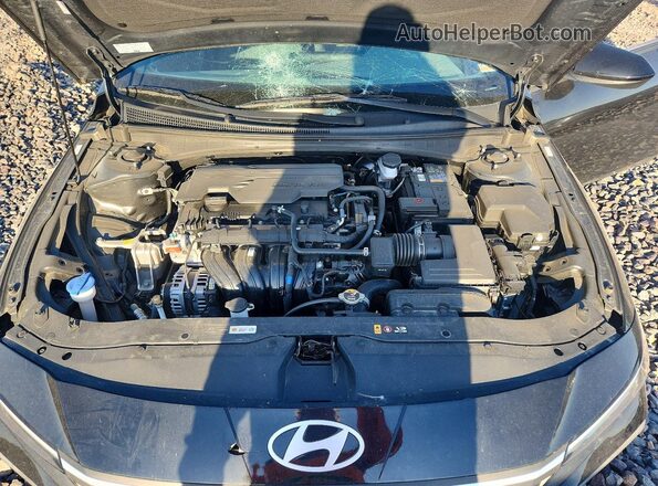 KMHLL4DG3RU637579 2024 HYUNDAI ELANTRA Black Rear interior view