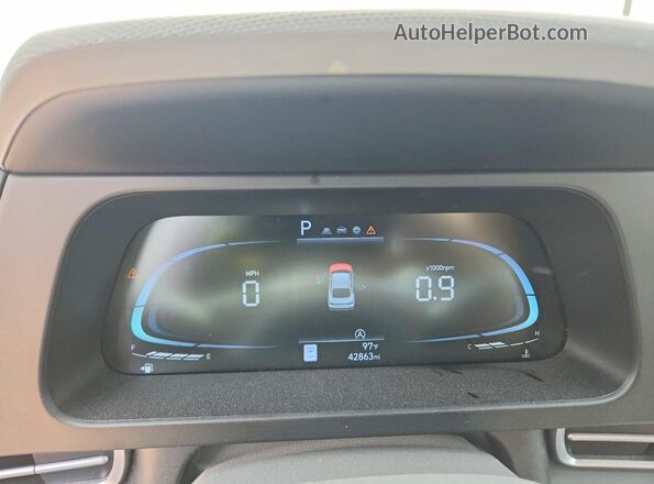 KMHLL4DG3RU741733 2024 HYUNDAI ELANTRA White Սարքավորումների վահանակի տեսք