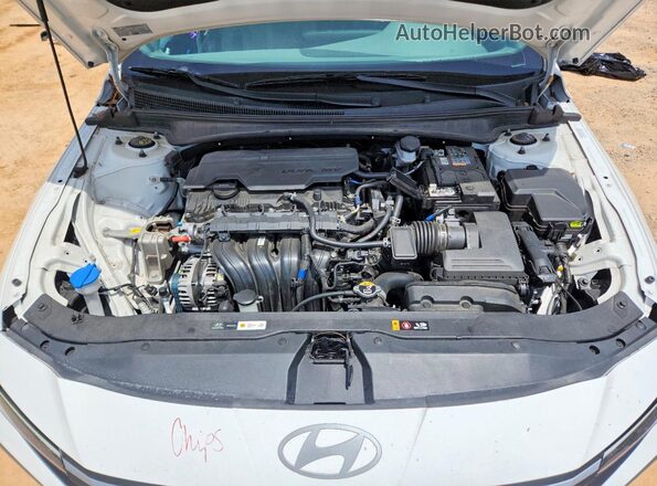 KMHLL4DG3RU741733 2024 HYUNDAI ELANTRA White Սալոնի հետևի տեսք