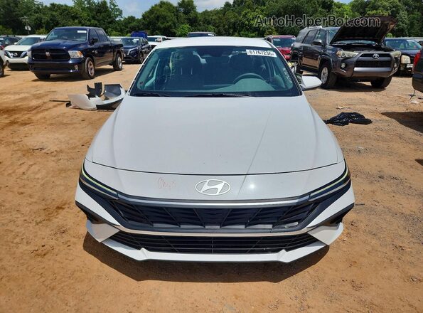 KMHLL4DG3RU741733 2024 HYUNDAI ELANTRA White Դիմացի տեսք