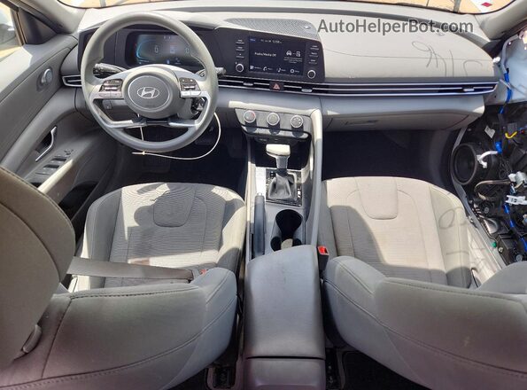 KMHLL4DG3RU741733 2024 HYUNDAI ELANTRA White Առջևի վահանակի տեսք