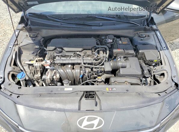 KMHLL4DG3RU797073 2024 HYUNDAI ELANTRA Gray Вид задньої частини салону