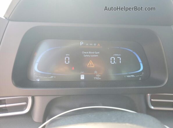 KMHLL4DG3RU843243 2024 HYUNDAI ELANTRA Black ხელსაწყოთა პანელის ხედი