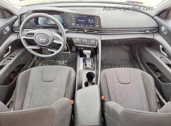 KMHLL4DG3SU041667 2025 HYUNDAI ELANTRA Silver წინა პანელის ხედი