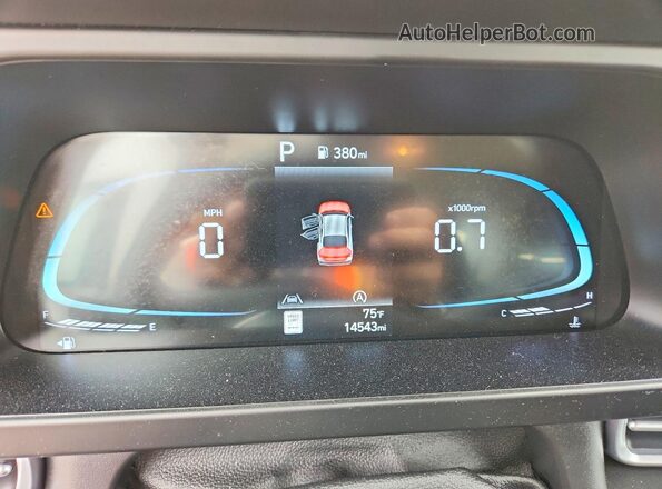 KMHLL4DG3SU041667 2025 HYUNDAI ELANTRA Silver ხელსაწყოთა პანელის ხედი