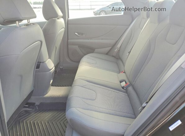 KMHLL4DG3SU898507 2025 HYUNDAI ELANTRA Black Rear seats view