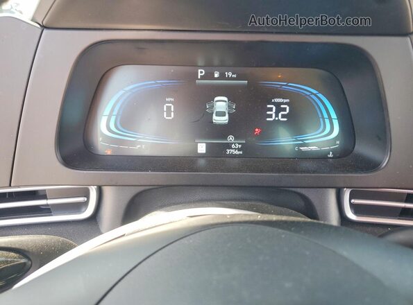 KMHLL4DG3TU104039 2026 HYUNDAI ELANTRA Gray Vista del cuadro de instrumentos
