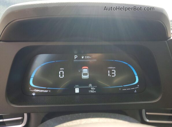 KMHLL4DG3TU107457 2026 HYUNDAI ELANTRA Черный Вид щитка приборов