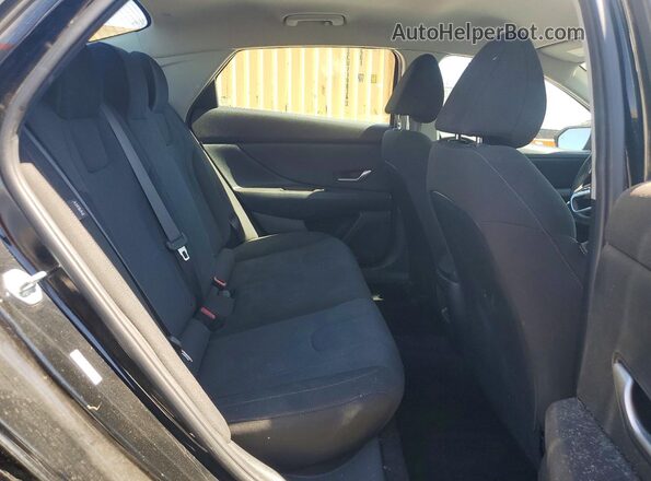 KMHLL4DG4RU637770 2024 HYUNDAI ELANTRA Black Rear seats view