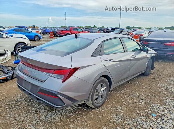 KMHLL4DG4SU041001 2025 HYUNDAI ELANTRA Silver Հետևի աջ