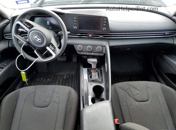 KMHLL4DG4SU041001 2025 HYUNDAI ELANTRA Silver Առջևի վահանակի տեսք