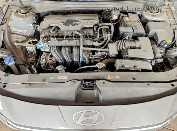 KMHLL4DG4SU054427 2025 HYUNDAI ELANTRA Gray Вид задньої частини салону