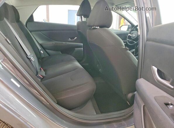KMHLL4DG4SU867265 2025 HYUNDAI ELANTRA Gray Հետևի նստատեղերի տեսք
