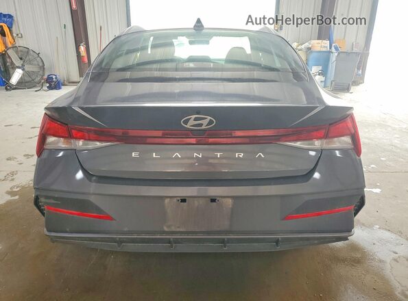 KMHLL4DG4SU867265 2025 HYUNDAI ELANTRA Gray Հետևի տեսք