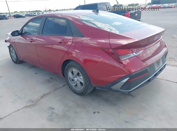 KMHLL4DG4SU916898 2025 HYUNDAI ELANTRA Red Задня ліва чверть