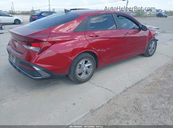 KMHLL4DG4SU916898 2025 HYUNDAI ELANTRA Red Задня права чверть
