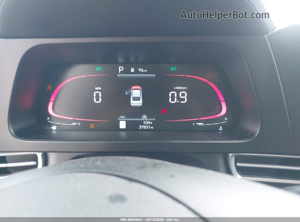 KMHLL4DG4SU916898 2025 HYUNDAI ELANTRA Red Вид задніх сидінь