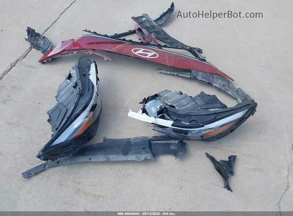 KMHLL4DG4SU916898 2025 HYUNDAI ELANTRA Red Вид щитка приладів