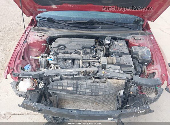 KMHLL4DG4SU916898 2025 HYUNDAI ELANTRA Red Вид ззаду