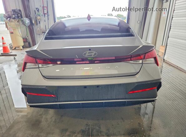 KMHLL4DG4SU989639 2025 HYUNDAI ELANTRA Silver Вид ззаду