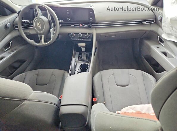 KMHLL4DG4SU989639 2025 HYUNDAI ELANTRA Silver Вид панелі приладів