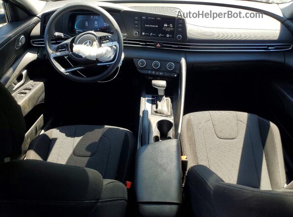 KMHLL4DG4SU990225 2025 HYUNDAI ELANTRA Green Dashboard view