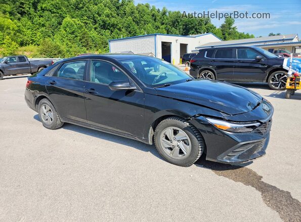 KMHLL4DG5RU657011 2024 HYUNDAI ELANTRA Черный Передняя правая четверть