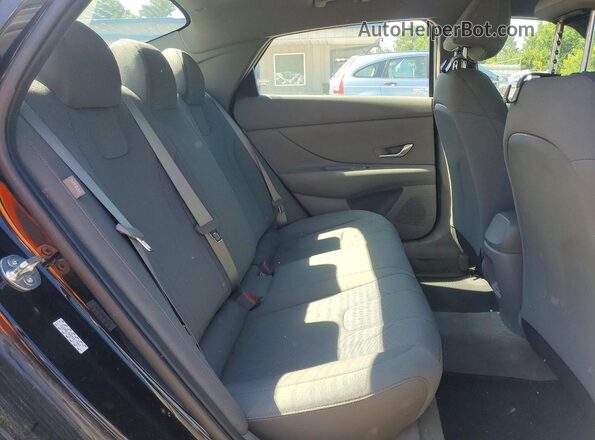 KMHLL4DG5RU780372 2024 HYUNDAI ELANTRA Black Vista de los asientos traseros