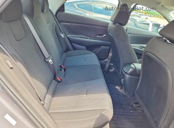 KMHLL4DG5SU012879 2025 HYUNDAI ELANTRA Gray Հետևի նստատեղերի տեսք