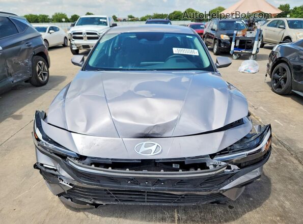 KMHLL4DG5SU012879 2025 HYUNDAI ELANTRA Gray Դիմացի տեսք