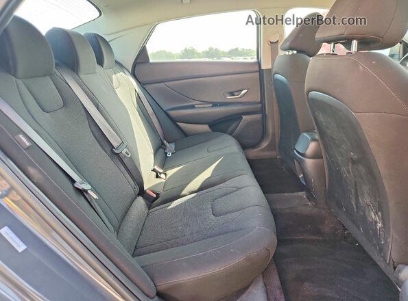 KMHLL4DG5SU081524 2025 HYUNDAI ELANTRA Gray Vista de los asientos traseros