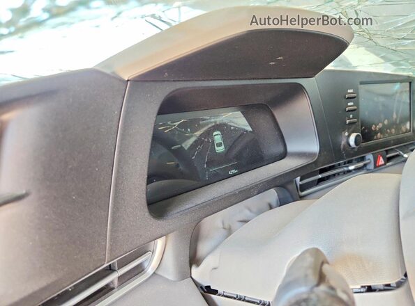 KMHLL4DG5TU206720 2026 HYUNDAI ELANTRA Gray Սարքավորումների վահանակի տեսք