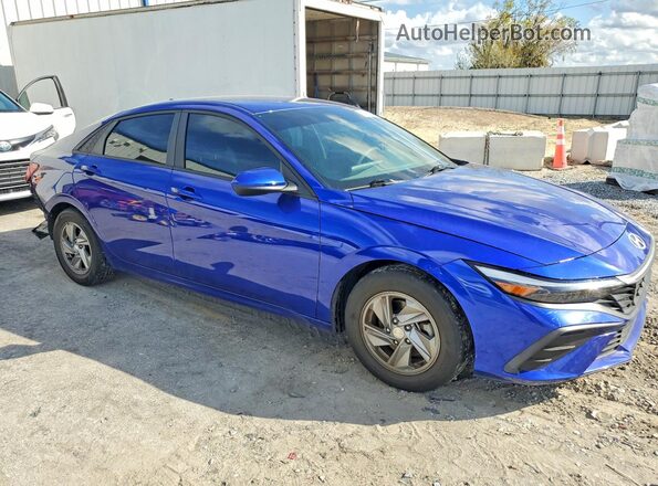 KMHLL4DG6RU651167 2024 HYUNDAI ELANTRA Blue Delantero derecho