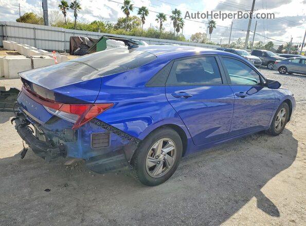KMHLL4DG6RU651167 2024 HYUNDAI ELANTRA Blue Trasero derecho