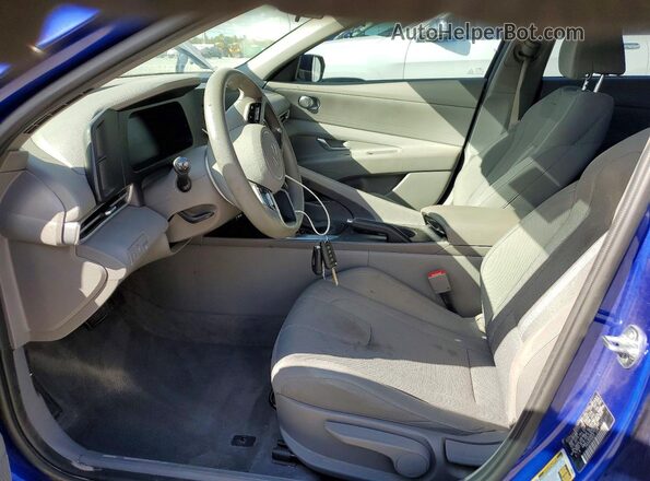 KMHLL4DG6RU651167 2024 HYUNDAI ELANTRA Blue Vista interior delantera
