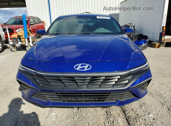 KMHLL4DG6RU651167 2024 HYUNDAI ELANTRA Blue Vista frontal